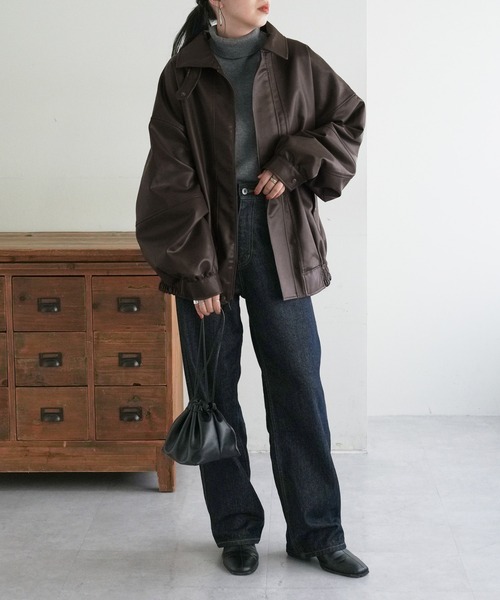 セール】【リバイバル/ユニセックス】ヴィンテージPUレザージャケット