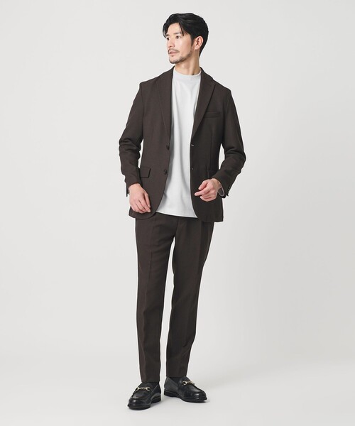 WEB限定 WARDROBE SMART】LANATEC OX セットアップ/背抜きジャケット