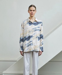 ENOF（イナフ）の「ユニセックス オーバーサイズスウェードシャツ