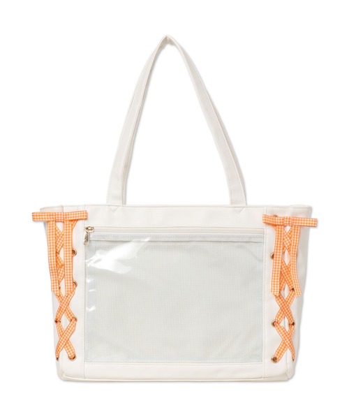 WEGO/【Sサイズ】レースアップ痛バッグ（トートバッグ）｜WEGO