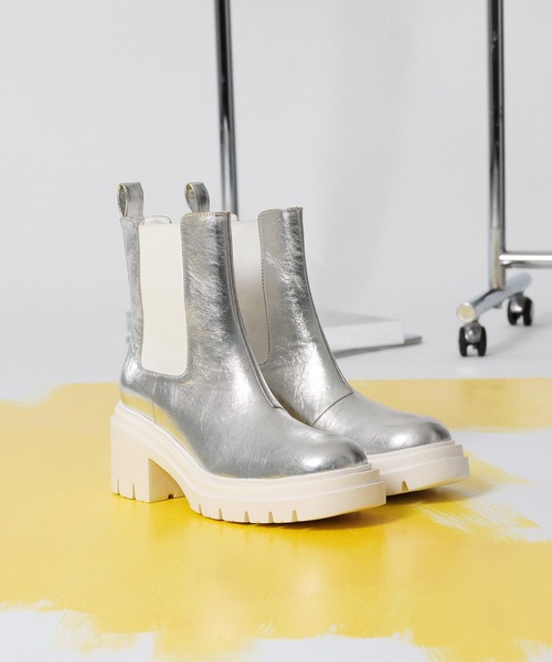 MAISON SPECIAL（メゾンスペシャル）の「Heel Side Gore Boots/ヒール