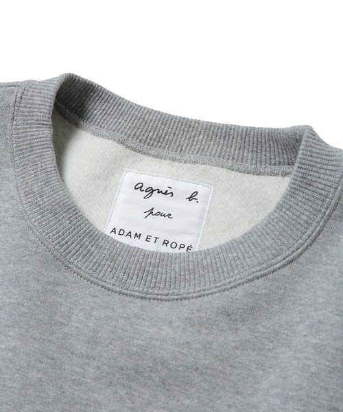 agnes b.（アニエスベー）の「【agnes b. pour ADAM ET ROPE'】SWEAT