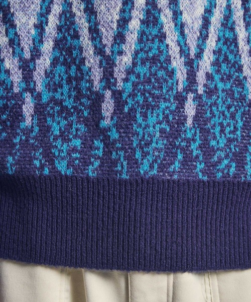 MAISON SPECIAL（メゾンスペシャル）の「《UNISEX》Airy Mohair Argyle