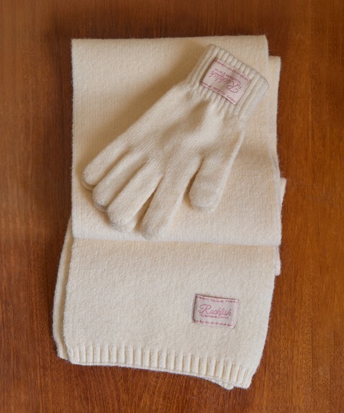 FLUFFY SCARF & GLOVES SET（手袋）｜ROCKFISH WEATHERWEAR（ロック