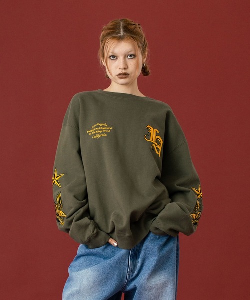 セール】VARSITY CREWNECK SWEATSHIRT（スウェット）｜XLARGE