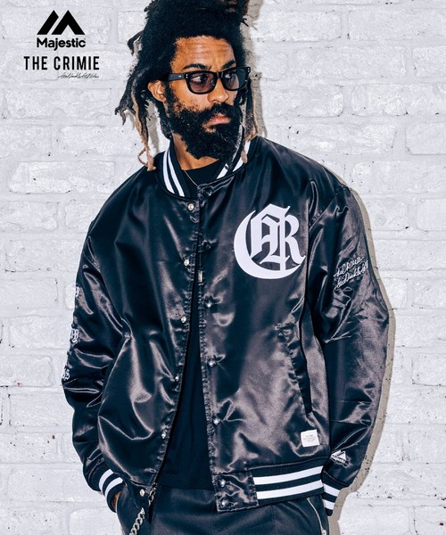 CRIMIE（クライミー）の「Majestic x THE CRIMIE SATIN STADIUM JACKET
