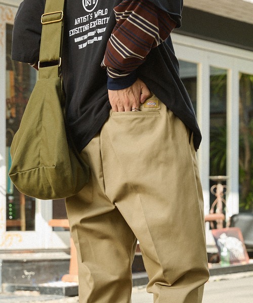 Dickies/ディッキーズ ロゴピスネーム ストレッチイージー カラー