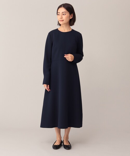 UNTITLED（アンタイトル）の「◇ミモレ丈 ジョーゼットワンピース