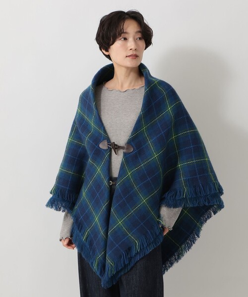 セール】タータンチェック柄ポンチョ/Afternoon Tea Original Tartans