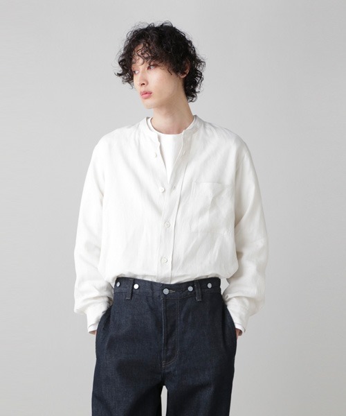 MARGARET HOWELL（マーガレットハウエル）の「SHIRTING LINEN（シャツ