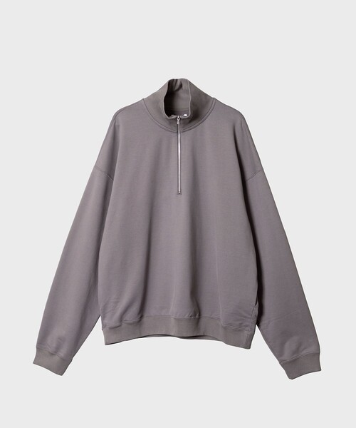 KANEMASA PHIL.】36G Super Fine Gauge Half Zip Pullover（スウェット