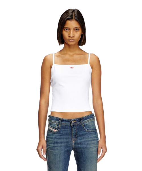 DIESEL（ディーゼル）の「レディース キャミソール トップス Dロゴ