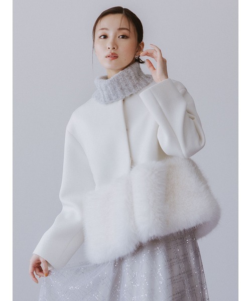 CELFORD（セルフォード）の「裾ファーブルゾン（ブルゾン）」 - WEAR