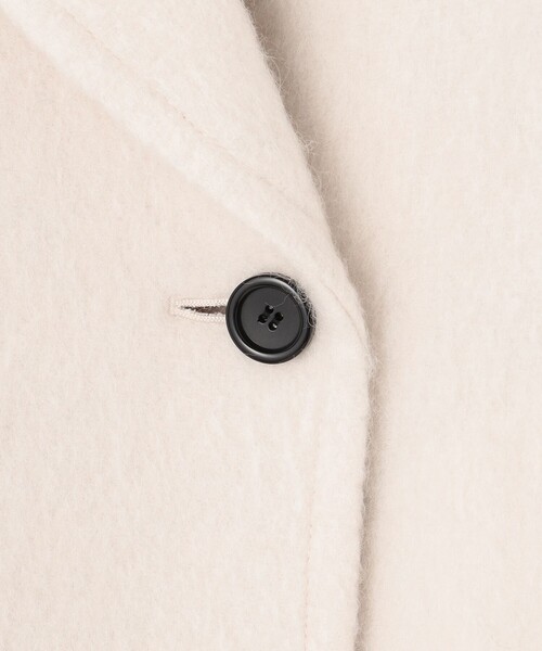 セール】【Oggi1月号掲載】ループカットシャギー コート（ピーコート