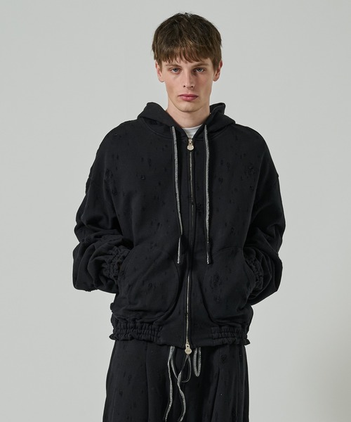 セール】【SHINYAKOZUKA】OLD STYLE ZIP HOODIE(ISSUE#7)（パーカー