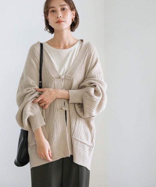 チャイナニットカーディガン（カーディガン/ボレロ）｜select MOCA