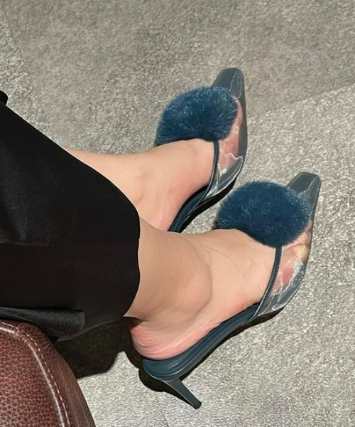 セール】エコファーチャームシアーミュール（サンダル）｜EIMY ISTOIRE