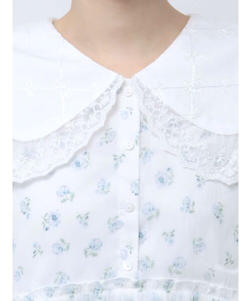 merry jenny（メリージェニー）の「airy petit flowerミニワンピース