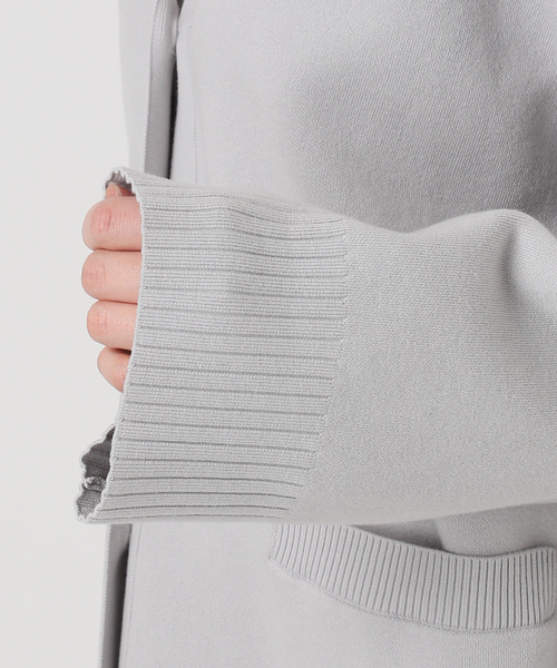 Noble（ノーブル）の「《追加》W編みオーバーカーデ（カーディガン