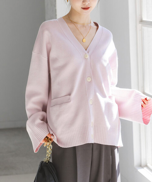 Noble（ノーブル）の「《追加》W編みオーバーカーデ（カーディガン