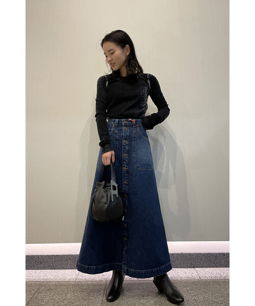 DIESEL（ディーゼル）の「レディース リブニット長袖 トップス ウール