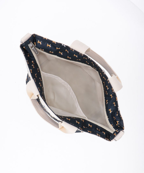 LeSportsac（レスポートサック）の「BUCKET TOTE デニムシバピクセル