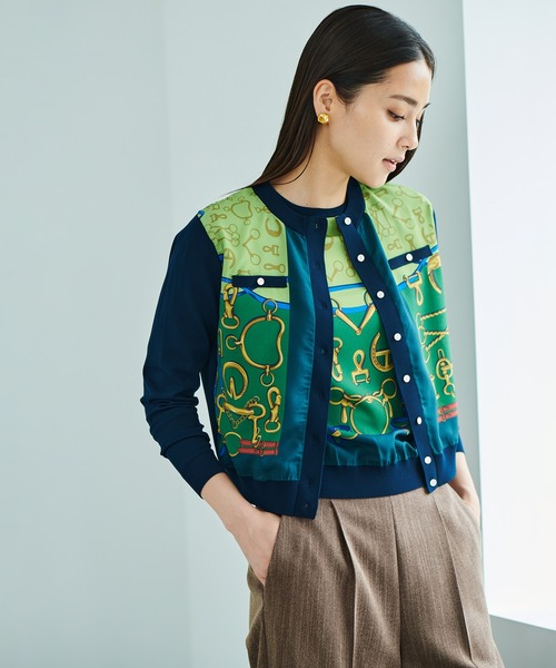 ROPE'（ロペ）の「【高評価】【23AW】ヴィンテージスカーフ柄