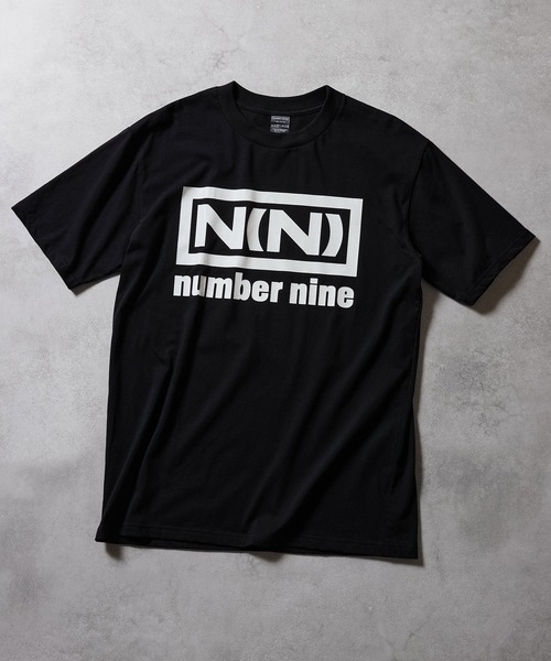 N(N) number nine_T-SHIRT / N(N)ボックスロゴ & ナンバーナインバック