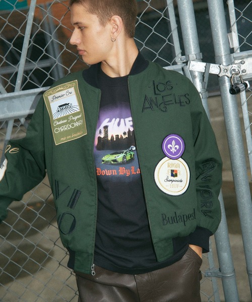 HUF（ハフ）の「STRATFORD TOUR JACKET / HUF ジャケット（ブルゾン