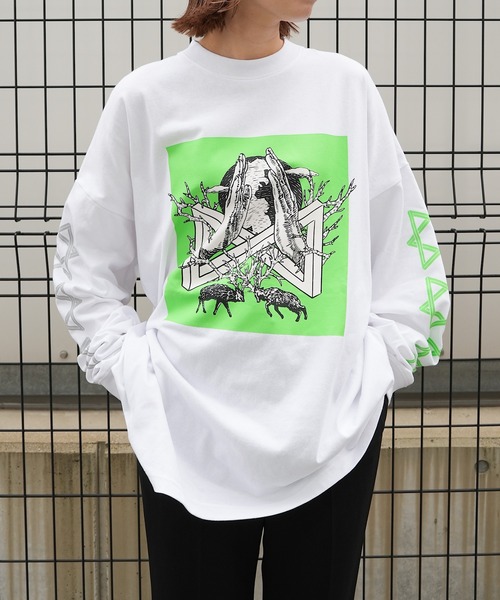 ENDRECHERI.（エンドリケリー）の「LONG SLEEVE T △（Tシャツ