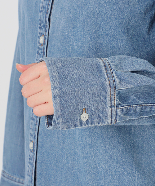 IENA（イエナ）の「デニムベーシックシャツ（シャツ/ブラウス）」 - WEAR