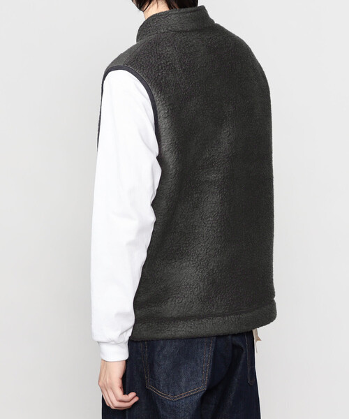 DANTON（ダントン）の「DANTON | ダブルフェイスボア スタンドカラー