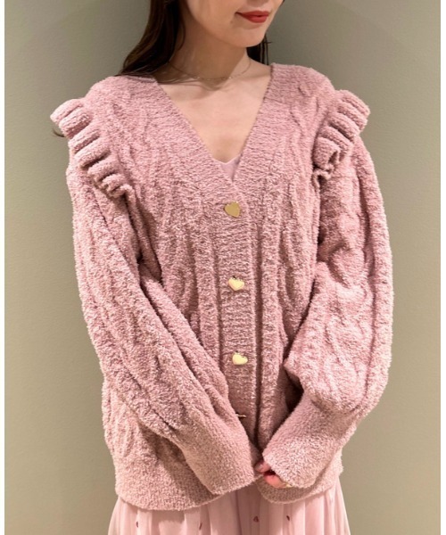 gelato pique（ジェラートピケ）の「【sweet】ハートアランフリル