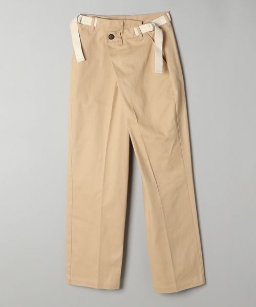 JEANASIS（ジーナシス）の「ベルトツキデザインチノパンツ/122581