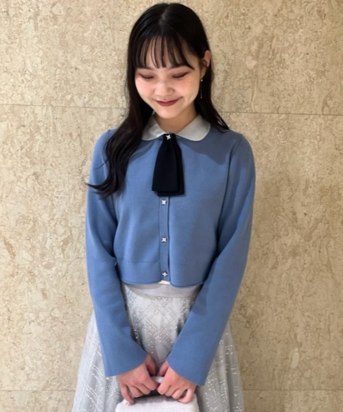 CELFORD（セルフォード）の「デタッチャブル総針カーディガン