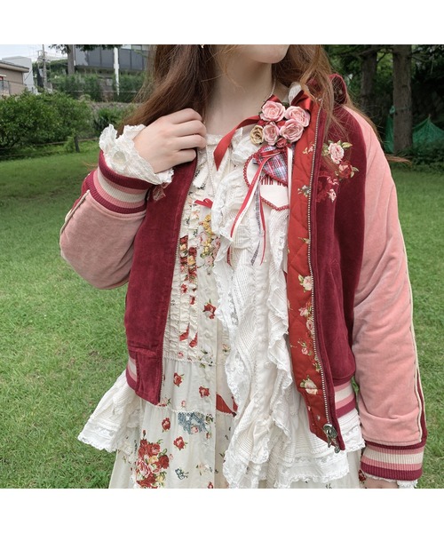 PINK HOUSE（ピンクハウス）の「アンジェリークローズ刺繍リバーシブル