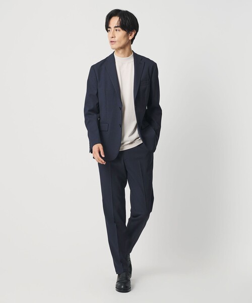 ピンヘッド ポリエステル 2B ジャケット セットアップ対応可能