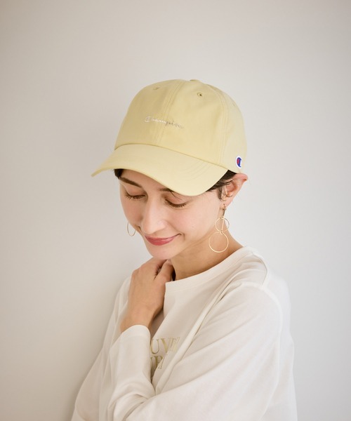 Champion/チャンピオン別注】Long visor cap/遮熱（キャップ