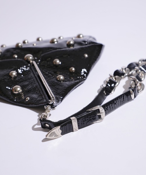 TOGA PULLA(トーガプルラ)】メタルバッグ TP11-AG265（ショルダー