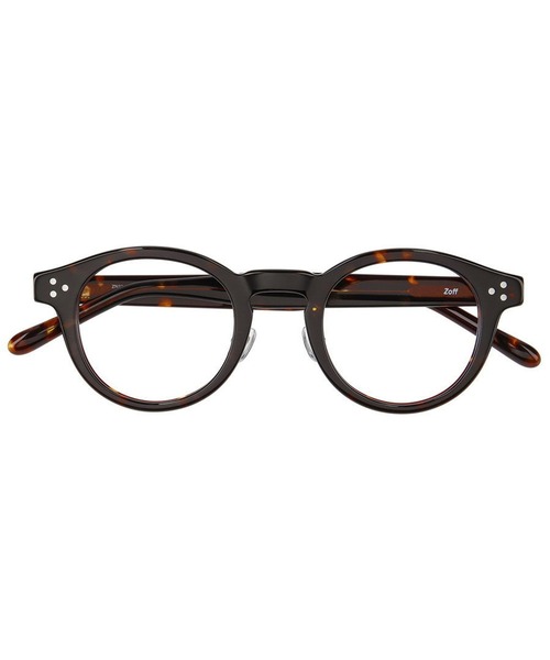 Zoff（ゾフ）の「ボストン型 めがね｜太縁メガネ｜黒縁メガネ｜ ユニ