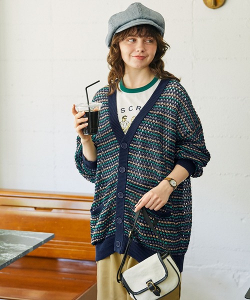 MONO-MART LADY'S（モノマートレディース）の「透かし編みマルチ