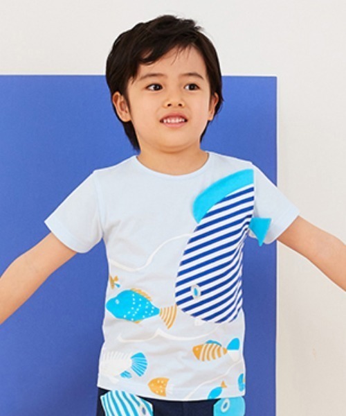 baby cheer（ベイビーチアー）の「おさかな半袖Tシャツ（Tシャツ