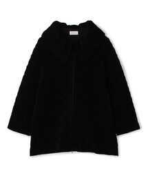 ダブルフェイスメルトンビーバー ウィングカラーコート（その他