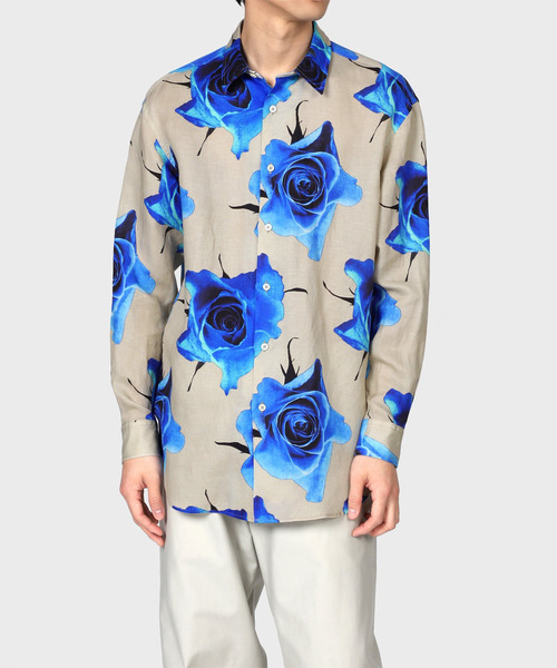 Paul Smith（ポールスミス）の「Monarch Rose プリントシャツ / 113111