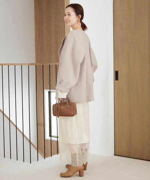 SLOBE IENA（スローブイエナ）の「souple woolダブルフェイスノー