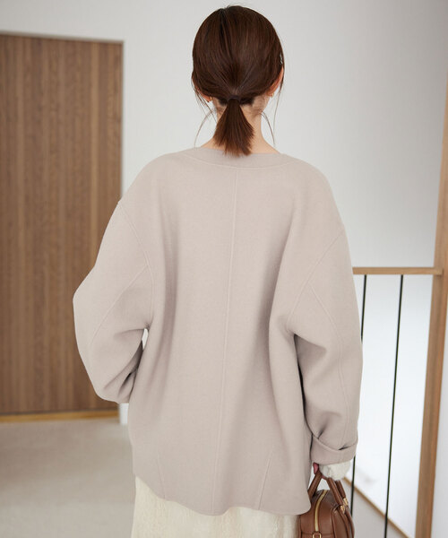 SLOBE IENA（スローブイエナ）の「souple woolダブルフェイスノー