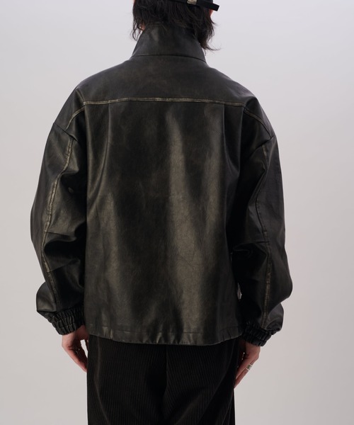 Lui's（ルイス）の「【Neucon/ニューコン】ヴィンテージレザースタンド