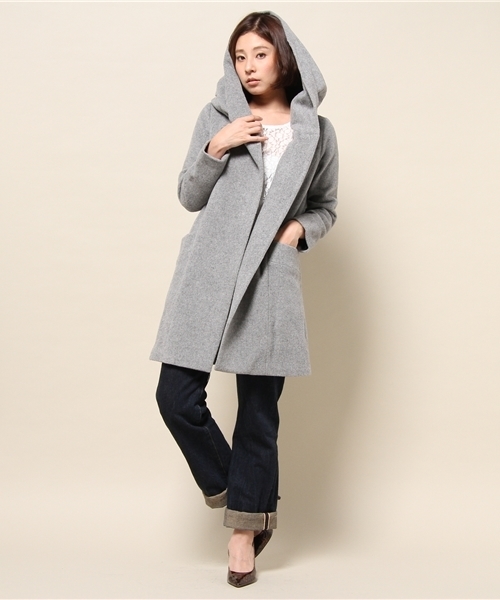 allureville（アルアバイル）の「ウールビッグフードコート（その他