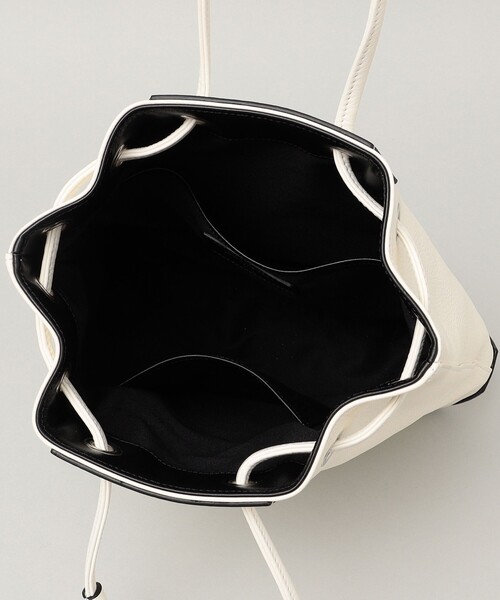 SHIPS（シップス）の「【SHIPS別注】polpetta: レザー サケット 巾着