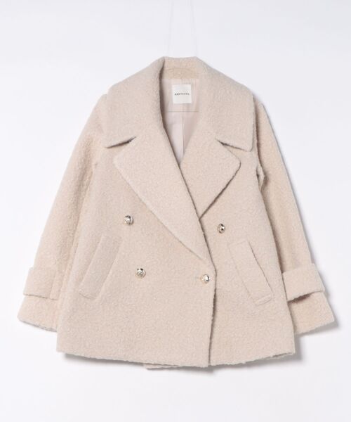 ボアダブルミドルコート（ステンカラーコート）｜REDYAZEL